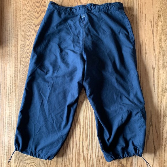 "Prana" black biking capris, EUC, Large - Picture 2 of 16